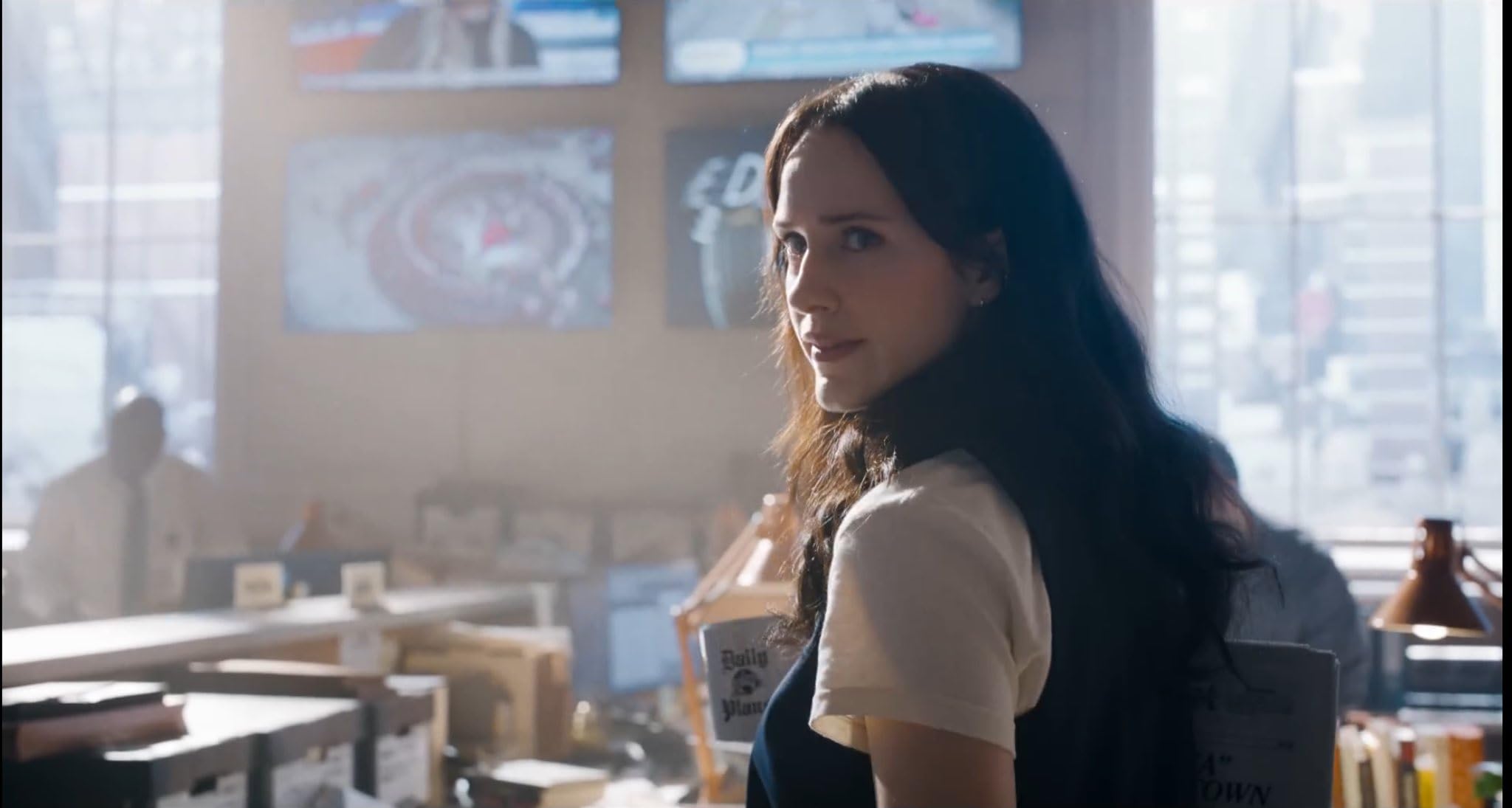 Lois Lane at the Daily Planet